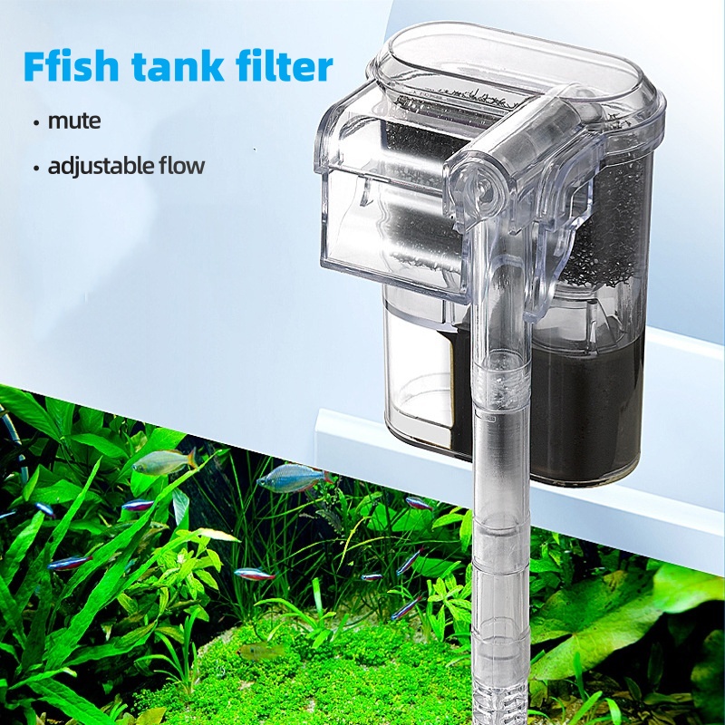 Aquarium Xl - فلتر USB معلق صغير لأحواض السمك