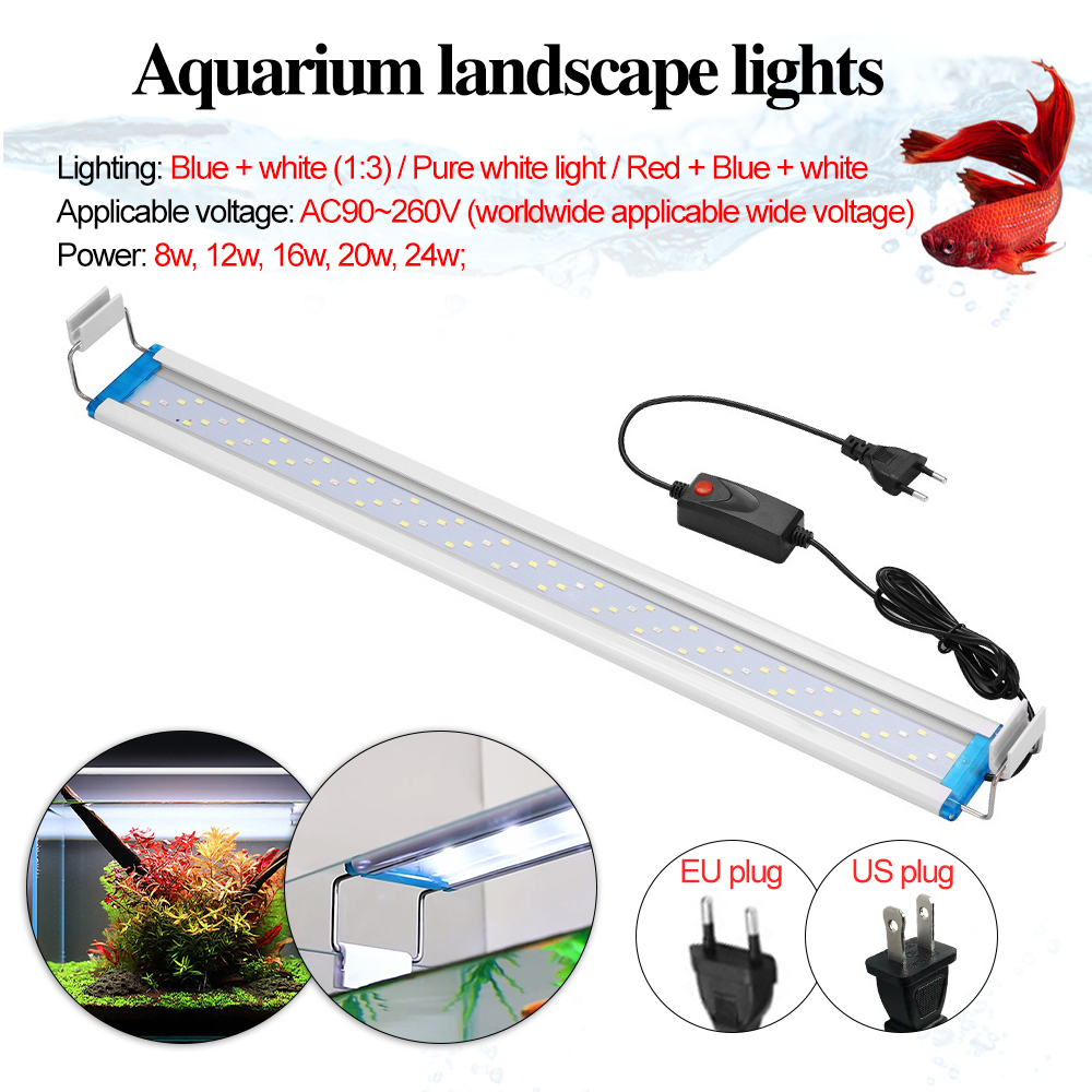Aquarium Fish Elevator - إضاءة حوض السمك فائقة النحافة باللون