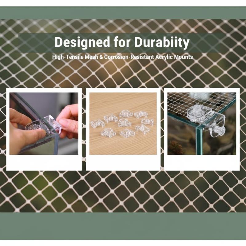 Aquarium Fish Trap - شبكة حماية لحوض السمك مضادة للقفز،