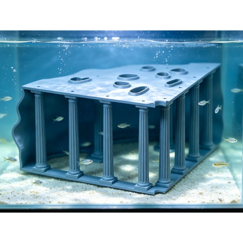 Aquarium Fish Elevator - زينة حوض السمك من مادة PETG