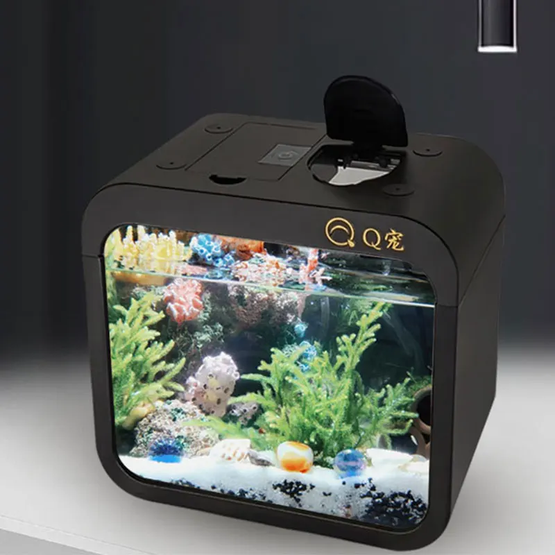 Aquarium Fish In Bowl - سطح المكتب خزان الأسماك الاكريليك الشفاف