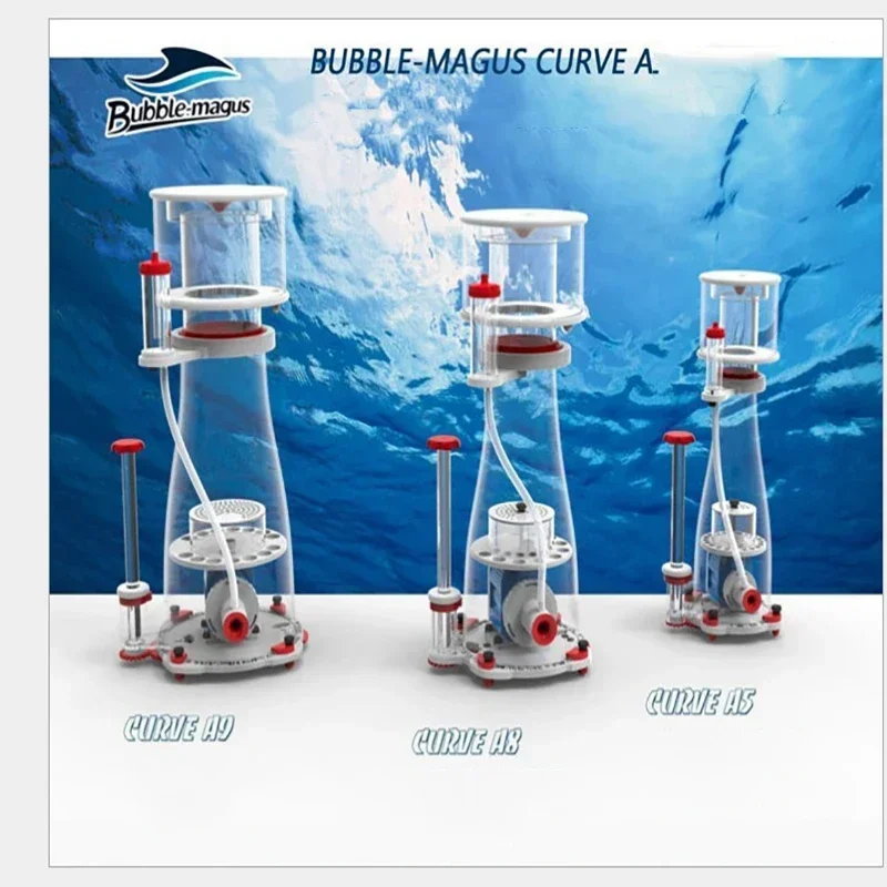 فقاعة Magus منحنى 5/7/9 A5/A8/ - مراجعة Protein Skimmer Reef وسعره