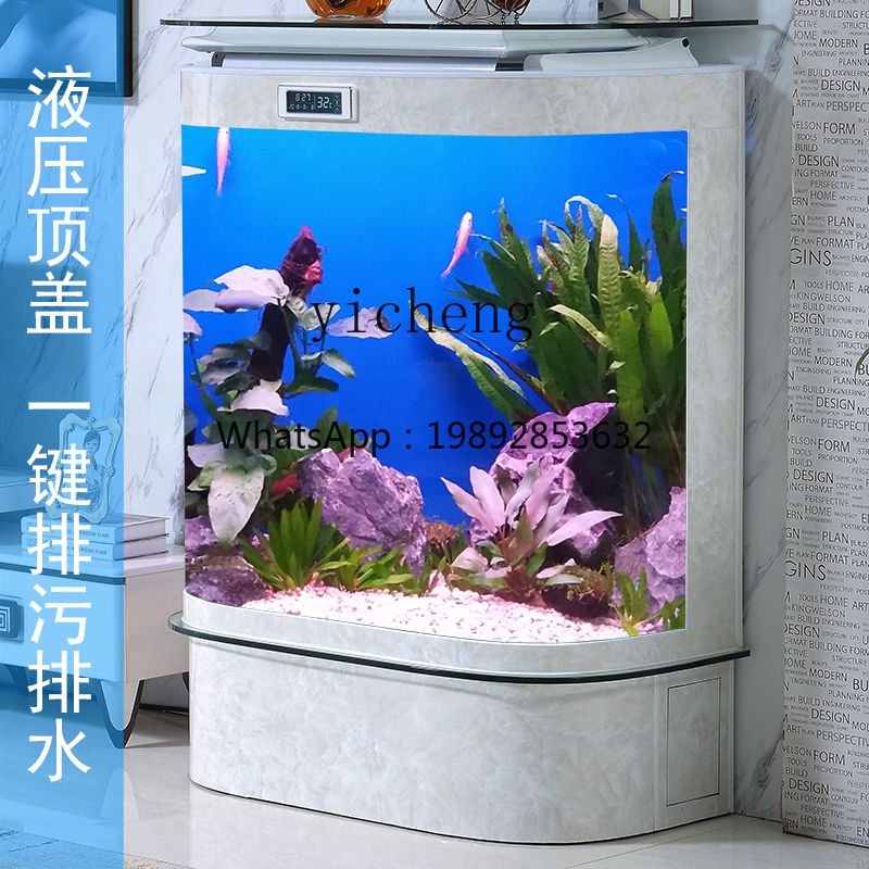 حوض سمك كبير الحجم من الزجاج ا - مراجعة Aquarium Xl وسعره