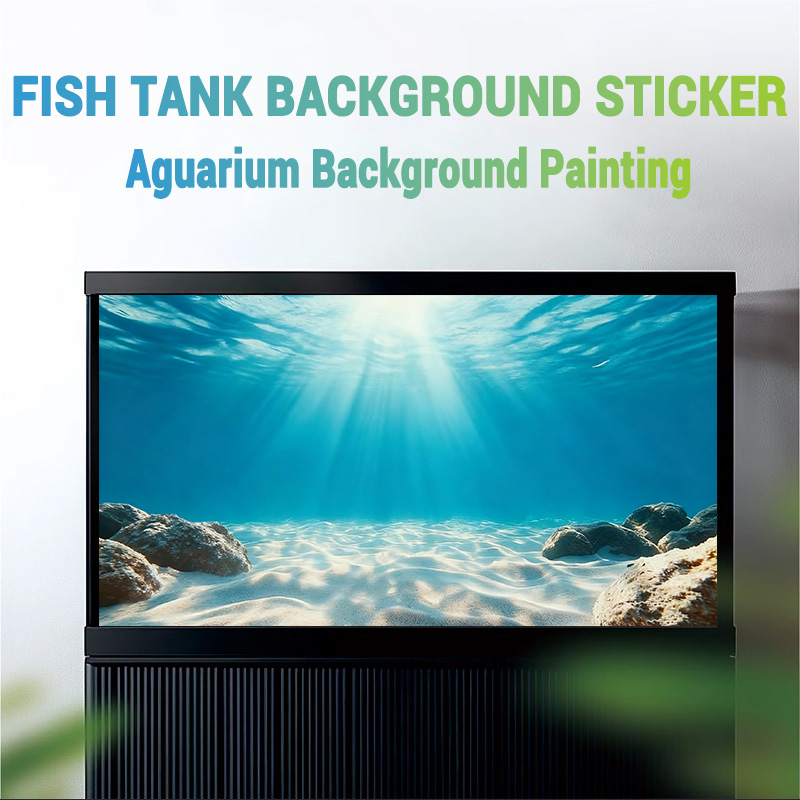 رمل بحري أزرق شفاف، لوحة خلفية - مراجعة Aquarium Fish Background وسعره