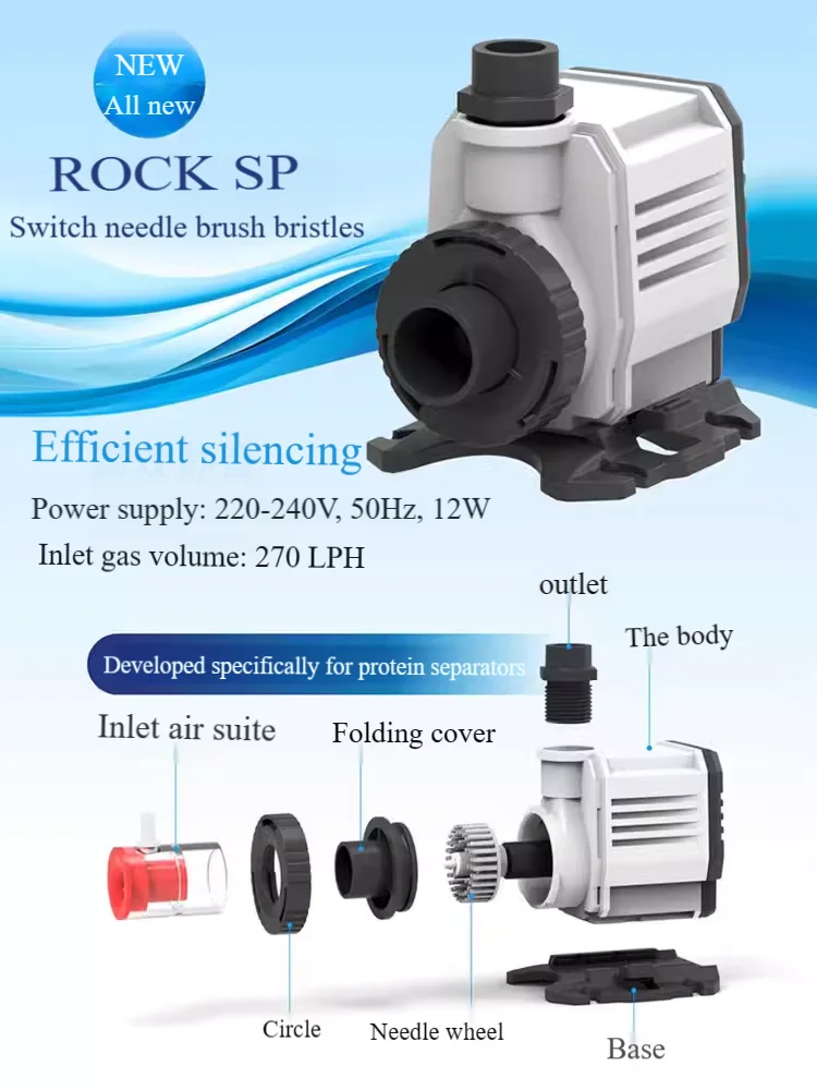 220-240 فولت 50 هرتز فقاعة Mag - مراجعة Protein Skimmer Reef وسعره