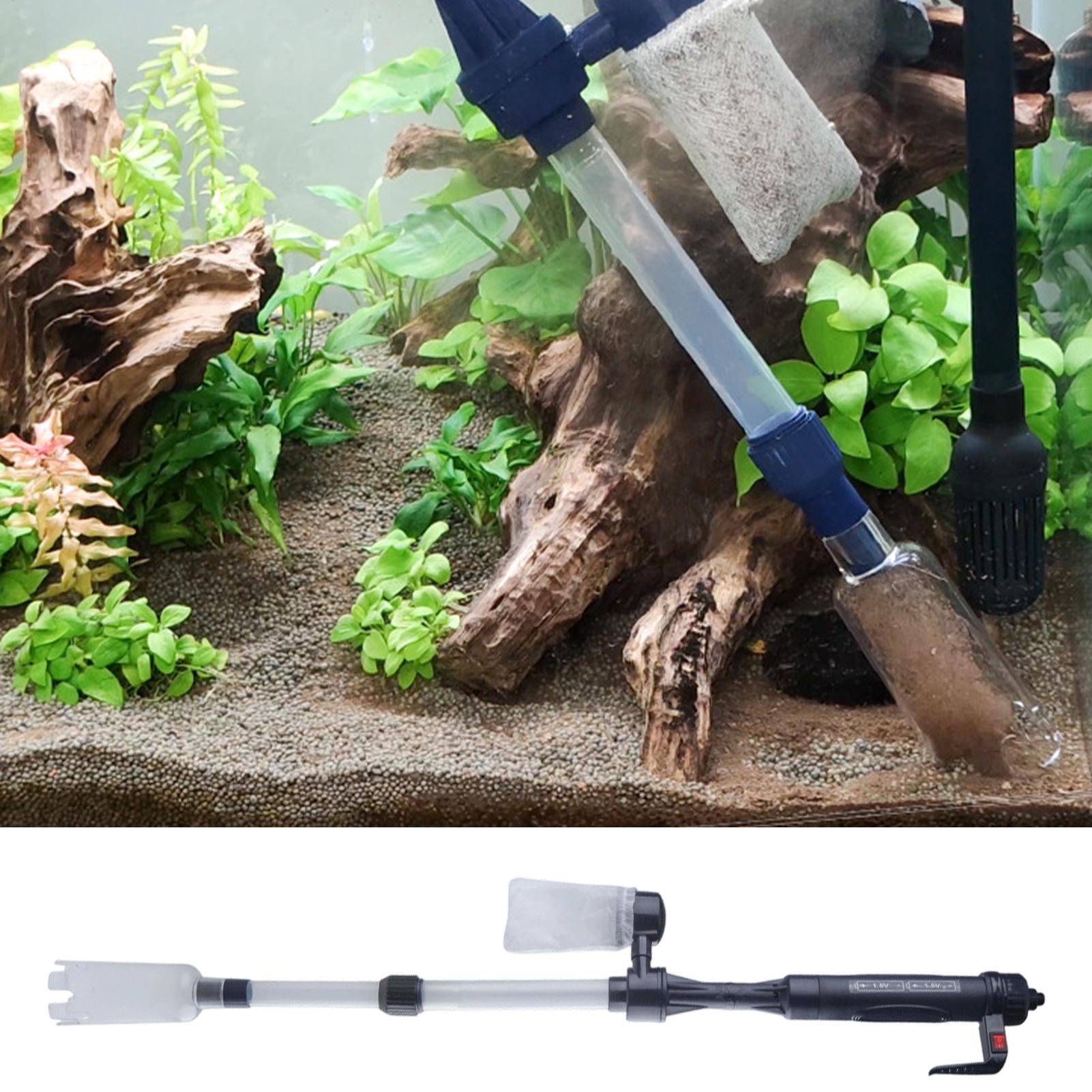 مضخة تغيير مياه حوض السمك قابل - مراجعة Aquarium Fish Background وسعره