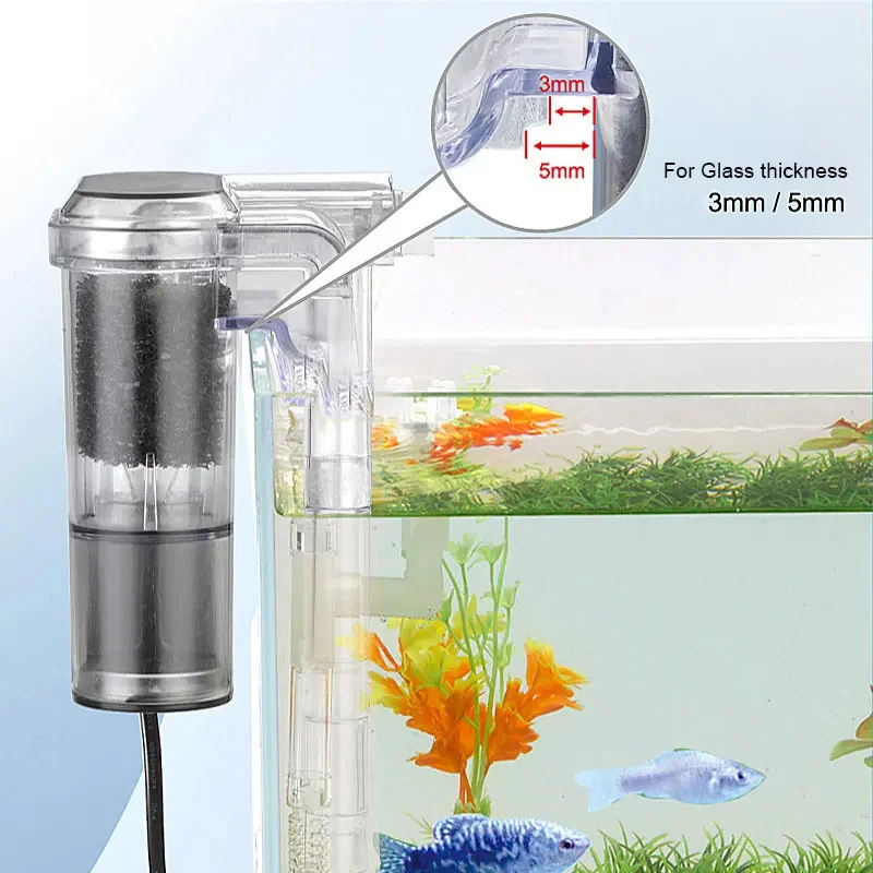 فلتر معلق جديد لخزانات الأسماك - مراجعة Aquarium Xl وسعره