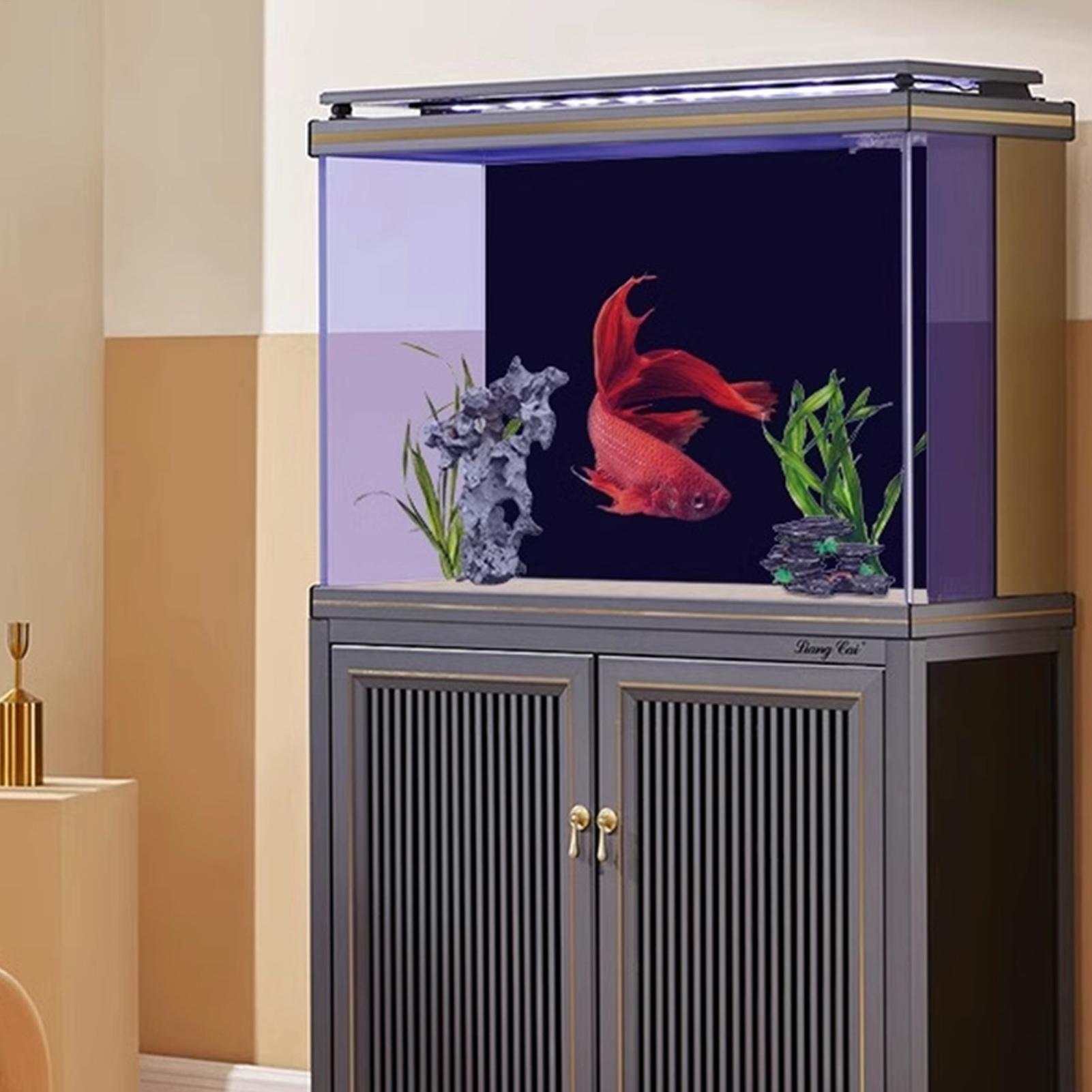 خلفية حوض السمك سوداء لاصقة با - مراجعة Aquarium Fish Elevator وسعره