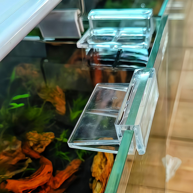 10 قطع مشابك أكريليك شفافة لدع - مراجعة Aquarium Fish Elevator وسعره