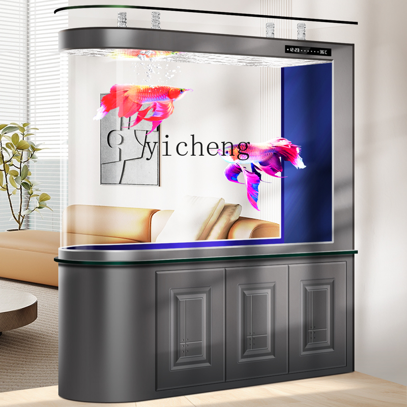 حوض سمك منزلي كبير الحجم مع حا - مراجعة Aquarium Xl وسعره