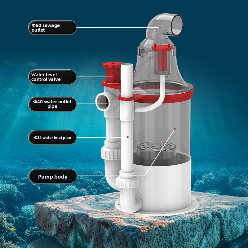 جهاز تنقية البروتين الخارجي لح - مراجعة Protein Skimmer Reef وسعره